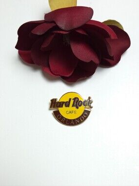 Vintage Hard Rock Cafe Orlando Brooch Offical Hard Rock Cafe